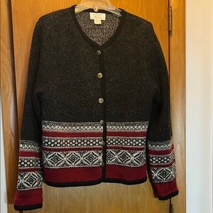 Nordic Fair Isle Style Sweater